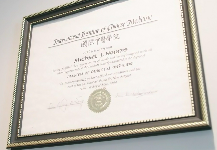 Master of Oriental Medicine Certificate — Knoxville, TN — Deep River Wellness Center