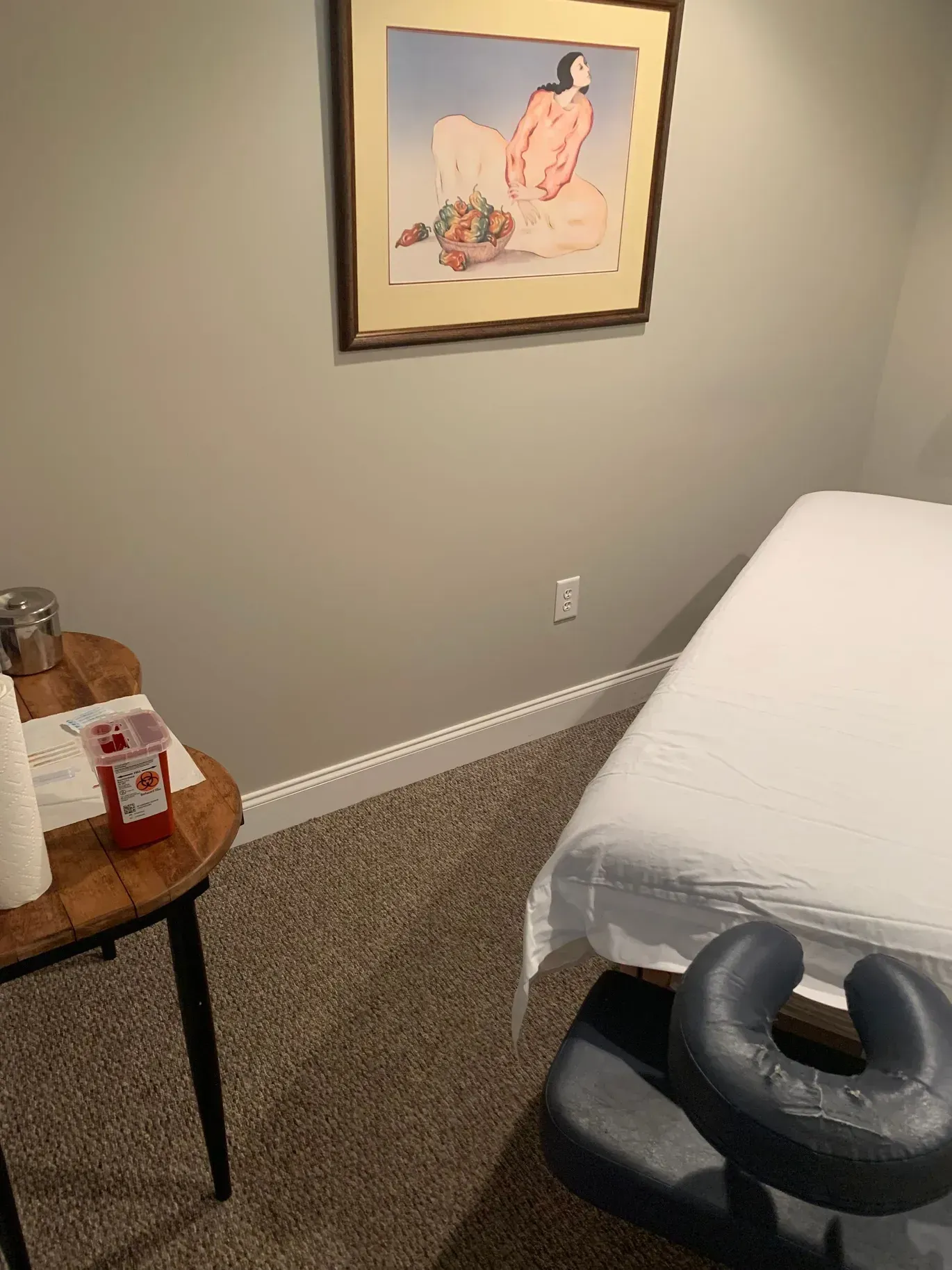 Room with Small Bed — Knoxville, TN — Deep River Wellness Center
