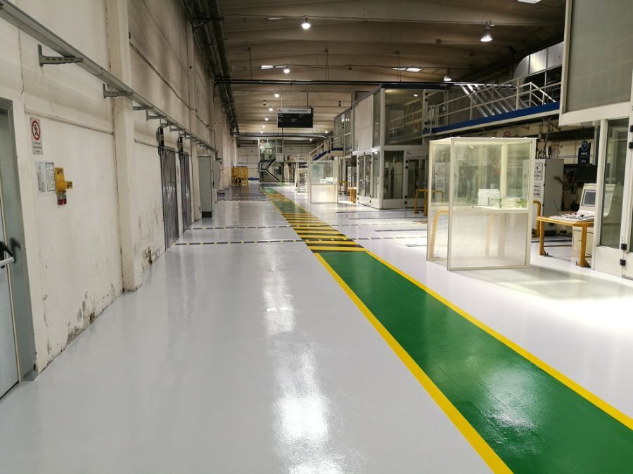 rivestimento sintetico per deposito prodotti chimici