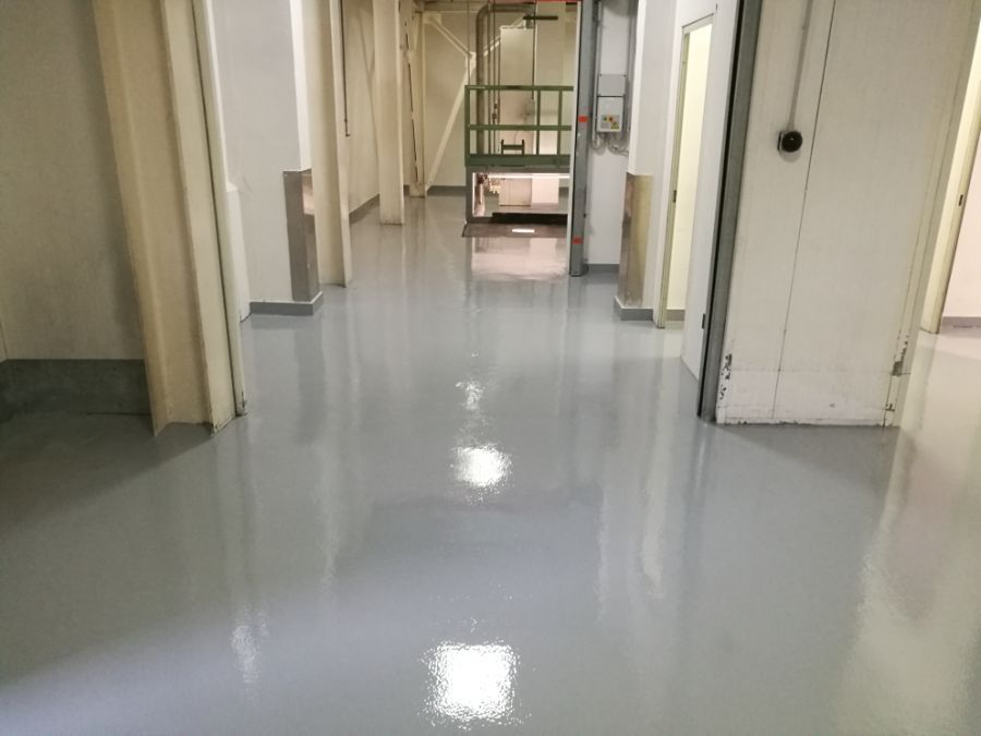 pavimentazione impermeabile per deposito