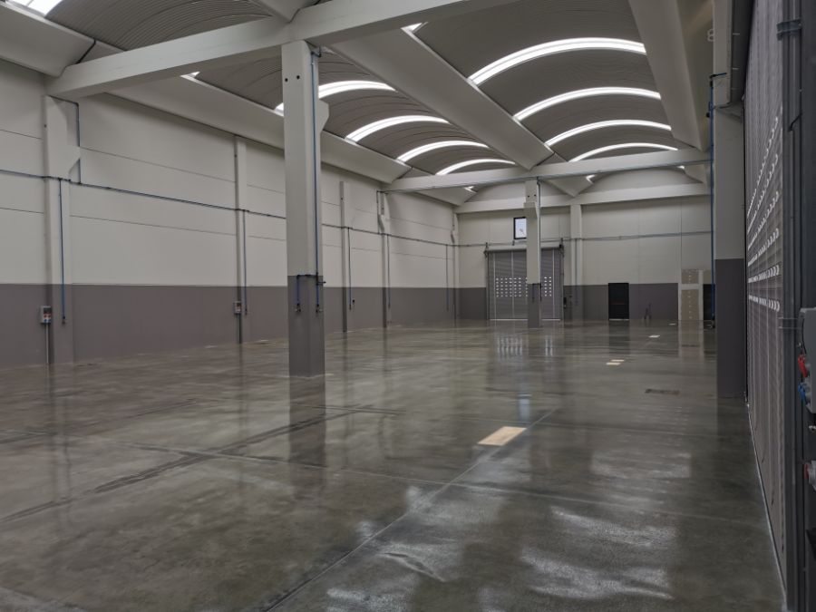 pavimentazione poliuretanica per area industriale