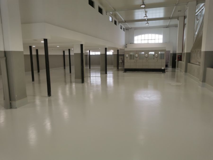 pavimentazione poliuretanica per zona umida