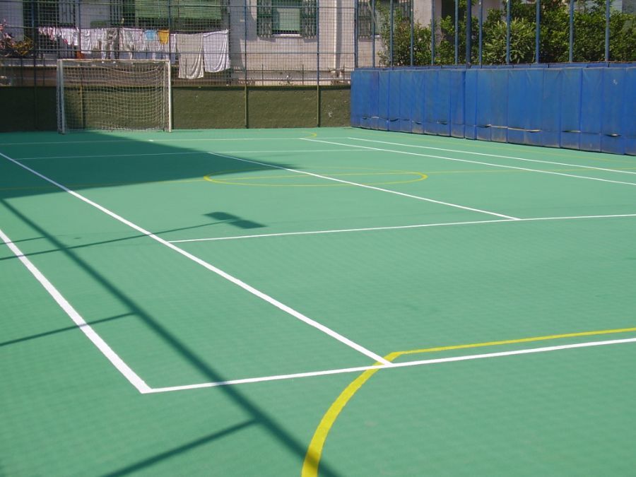 pavimentazione sintetica per impianto sportivo
