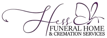 white funeral home logo