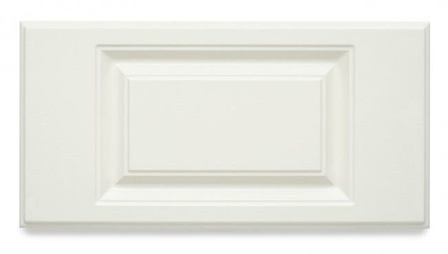 Raised Panel Style Option With Antique White Finish
