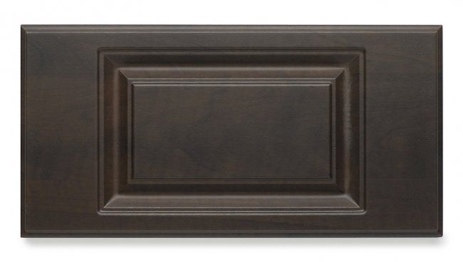 Chocolate Pear Raised Panel Custom Closet Style Option