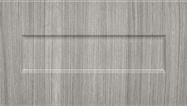 One-Piece Shaker Style Option With Concrete Finish