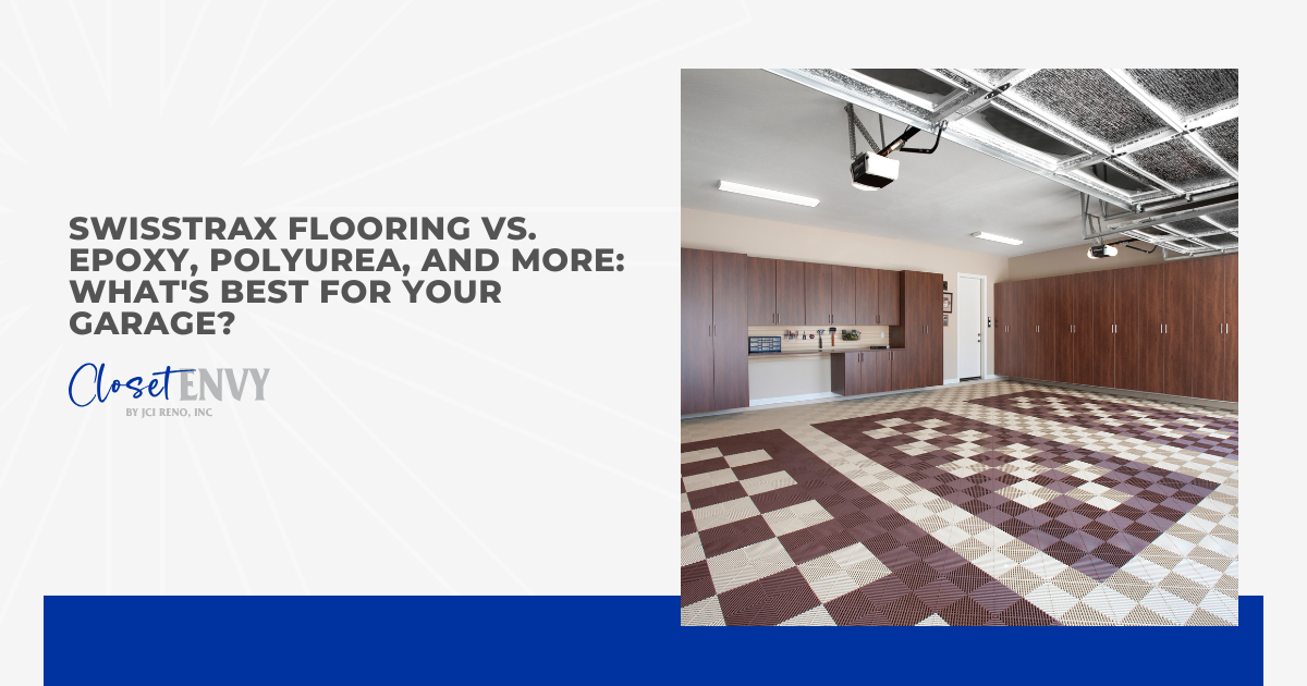 Swisstrax Flooring vs. Epoxy, Polyurea, and More: What's Best for Your Garage?