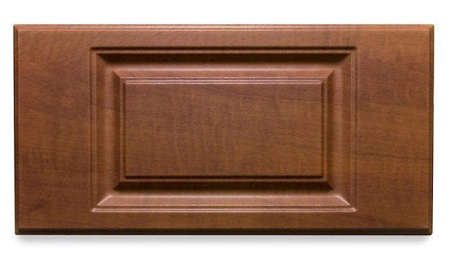 Warm Cognac Raised Panel Custom Closet Style Option