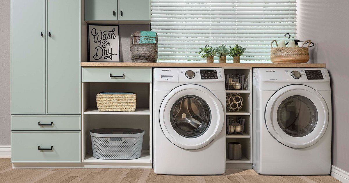 Custom Laundry Room Organizers & Cabinets, Design and Installation