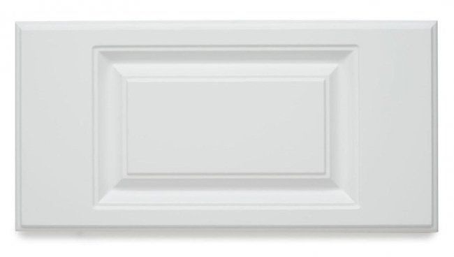 Raised Panel Style Option With White Finish