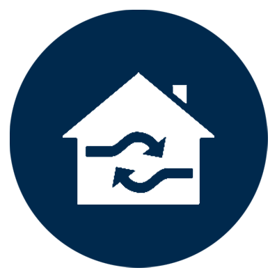 Home Airflow Icon - Bell, FL - Akins Heating and Air Conditioning