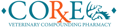 The logo for core veterinary compounding pharmacy