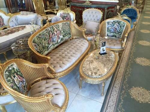 Gold Furniture Set — Furniture in Clifton, NJ