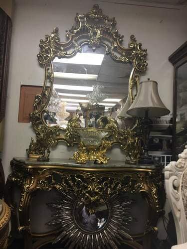 Gold Mirror — Furniture in Clifton, NJ