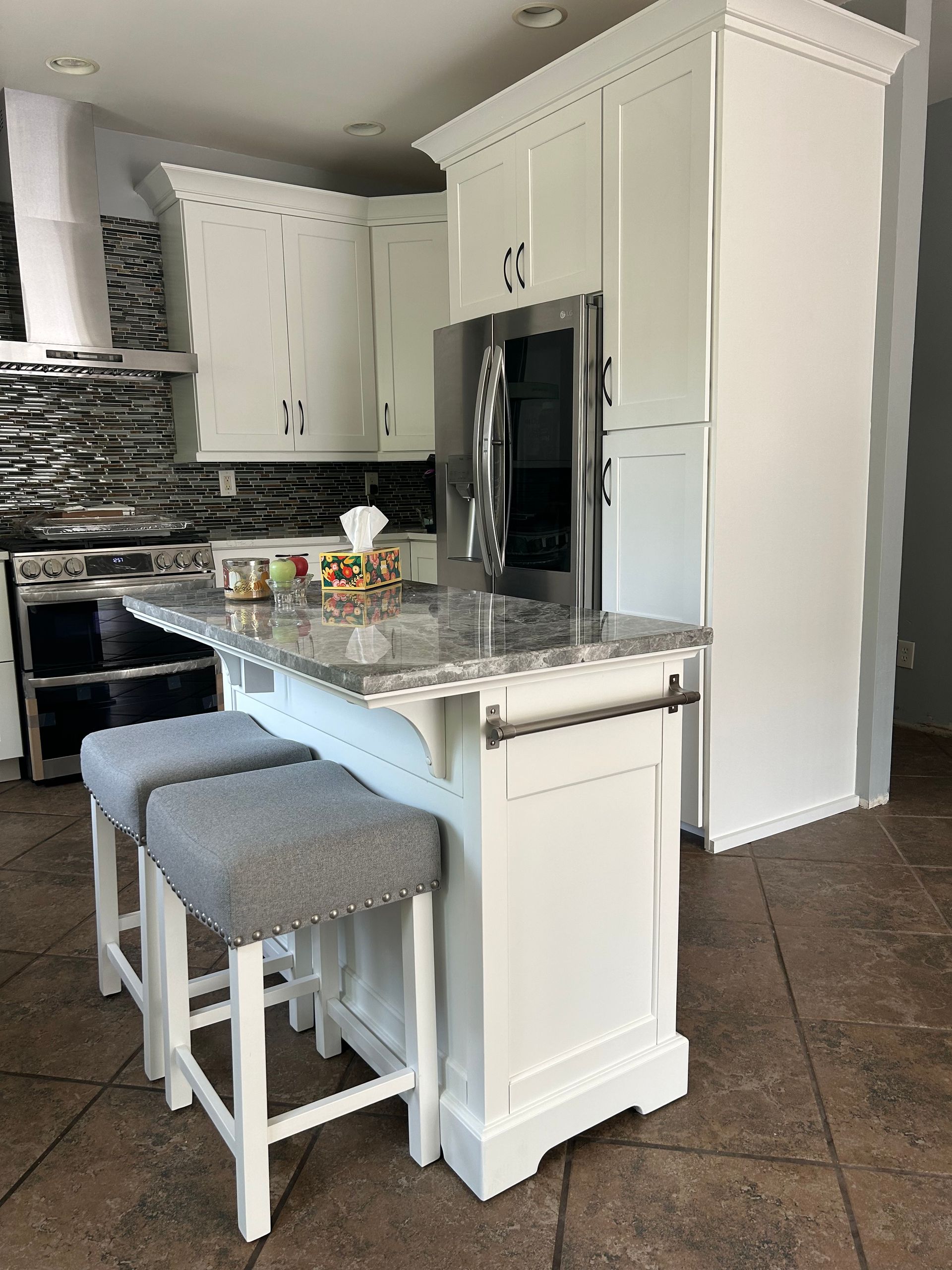 Kitchen Gray | Staten Island, NY | Giacomo Of All Trades