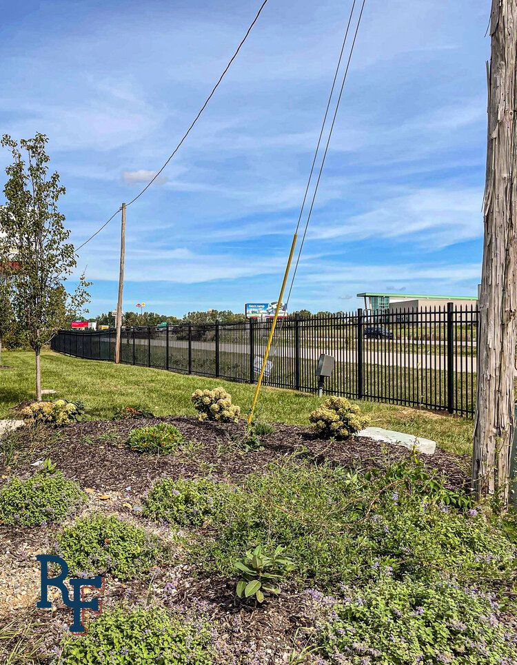 Backyard metal fencing services