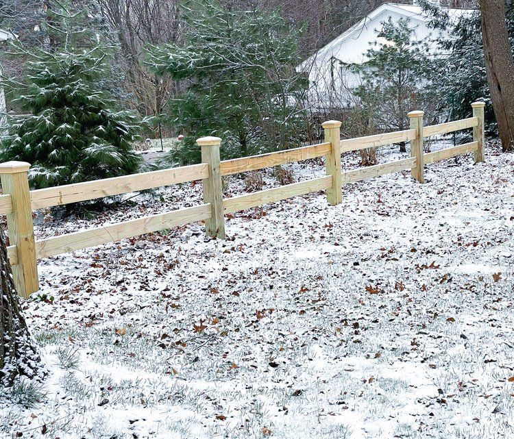 Michigan Wood Fence Railing Services.