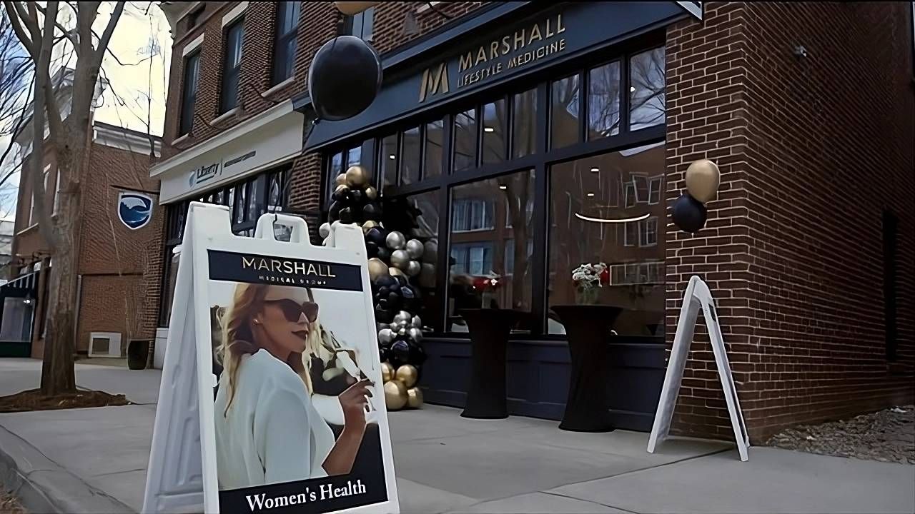 Storefront of Marshall Lifstyle Medicine in Norton COmmons near Lousiville, Kentucky (KY)