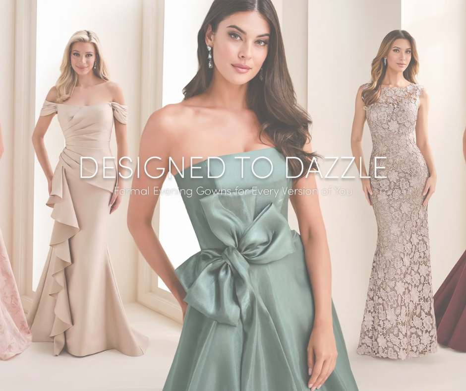 Mother of the Bride & Groom Wedding Gowns Trunk Show at Dress Your Fancy Bridal Boutique