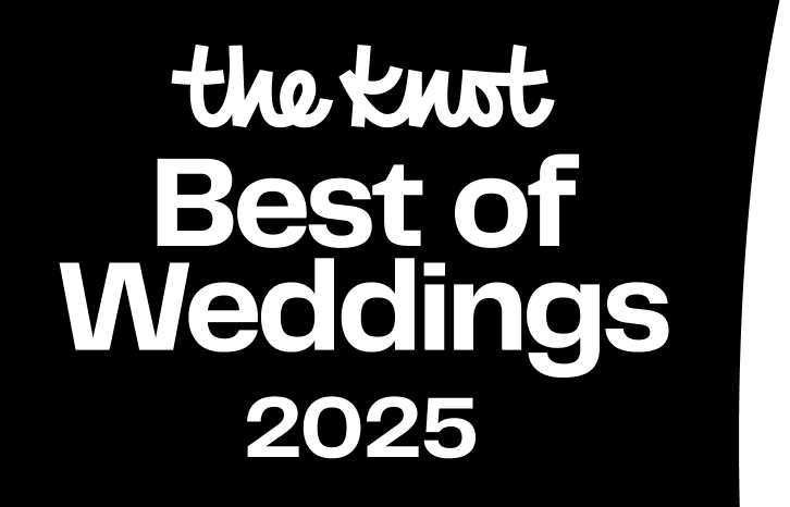 The word the knot is written in black on a white background.