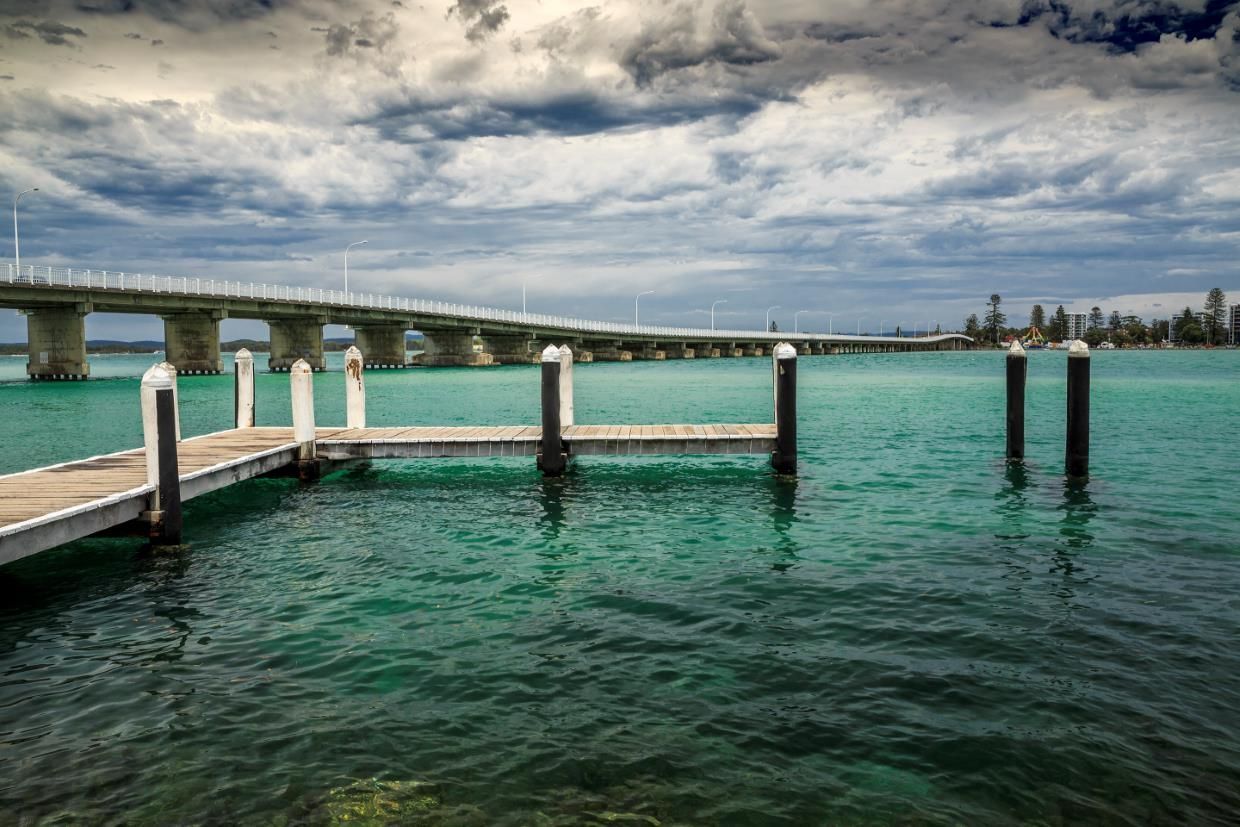 Bridge Over A Body Of Water With A Dock — Dependable Locksmiths In Forster, NSW