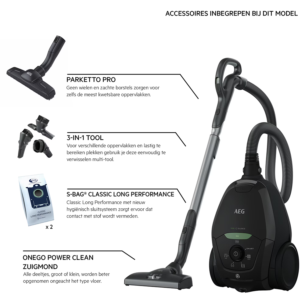 AEG Sledestofzuiger VX8 EcoLine
