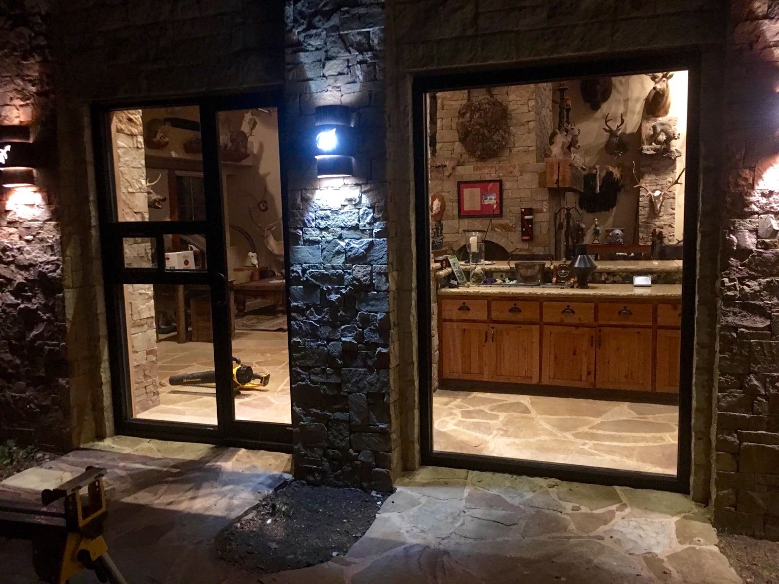 Cafe Glass Window — The Colony, TX — Hurricane Glass and Showers