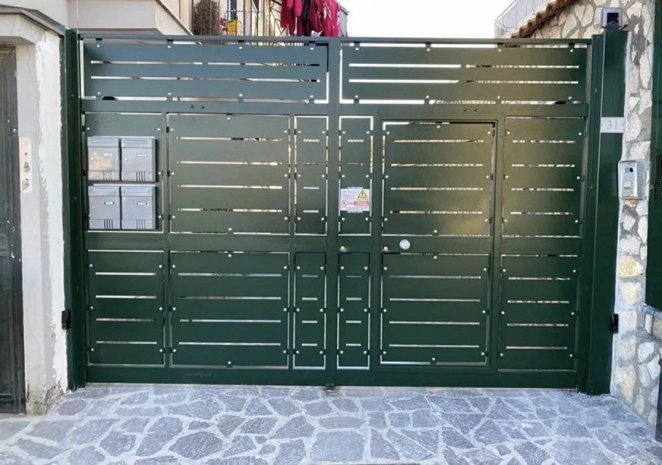 cancelli automatici a Napoli verde