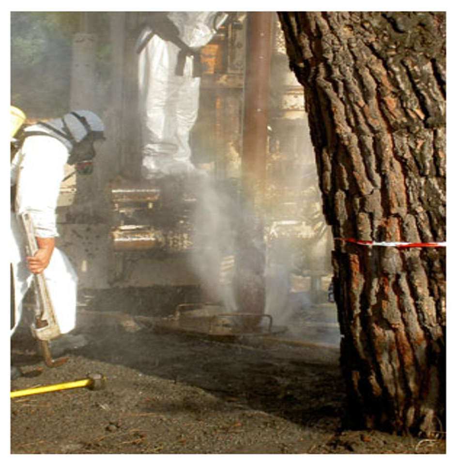 intervento di trivellazione pozzo artesiano