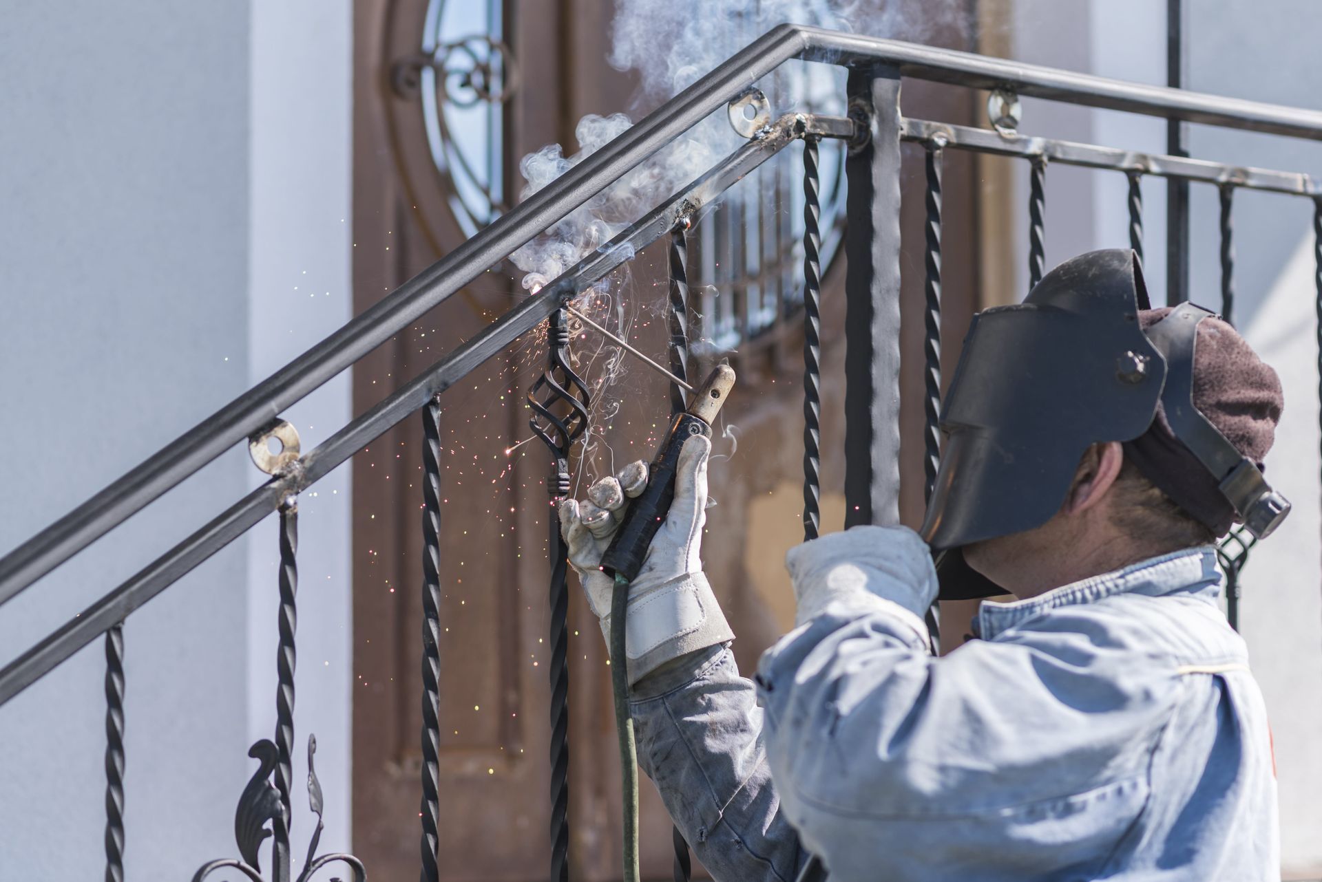 railing install