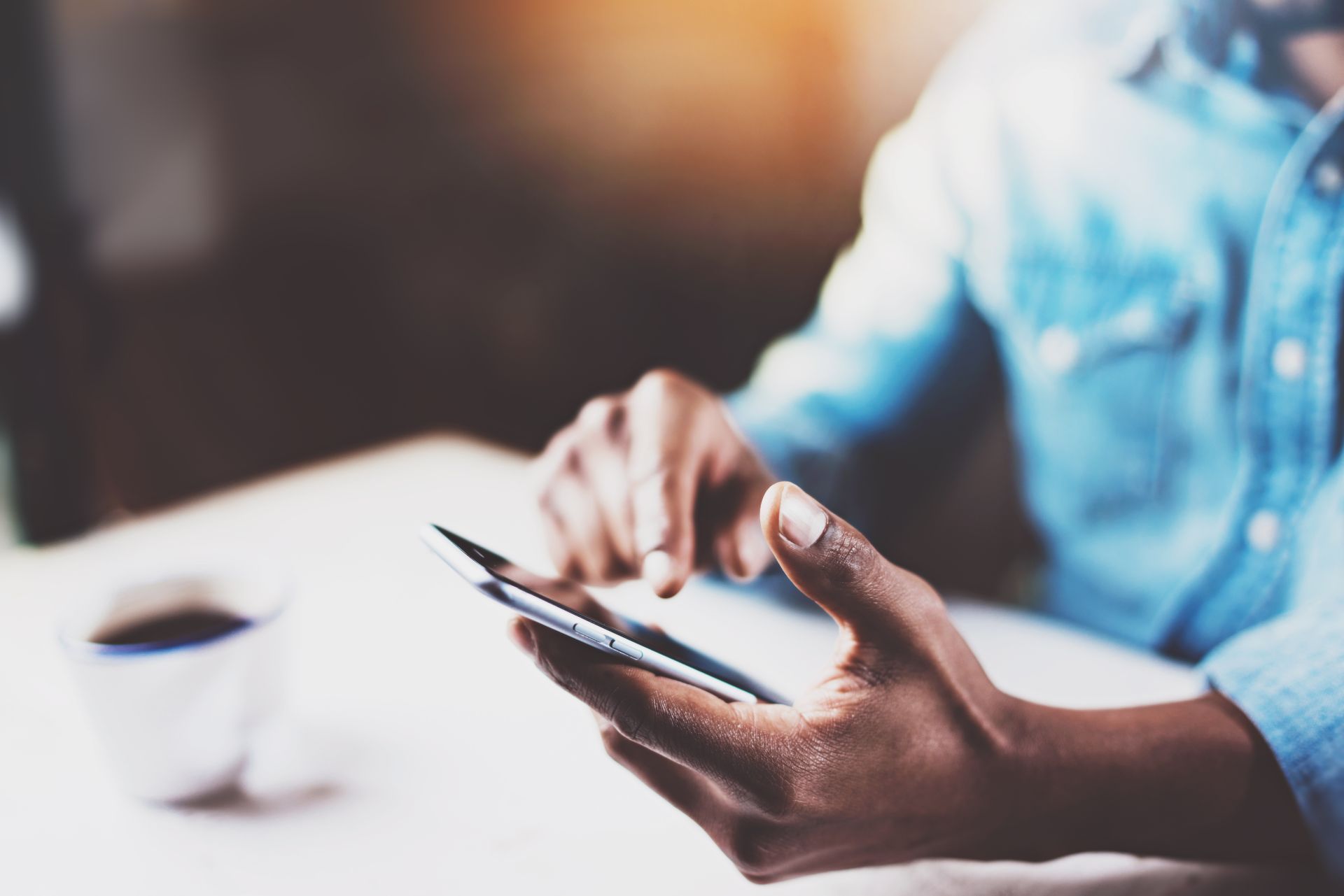 the sun is shining through the trees in the forest