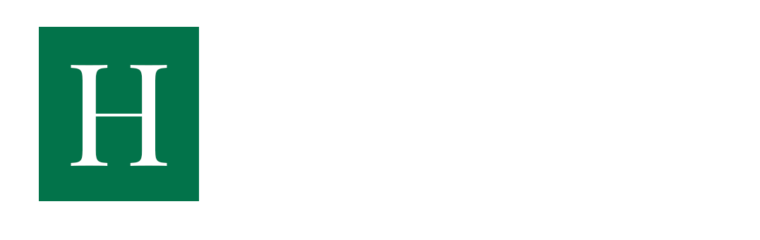 Green square with a white