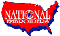 National Embroiders & Screen Printing logo