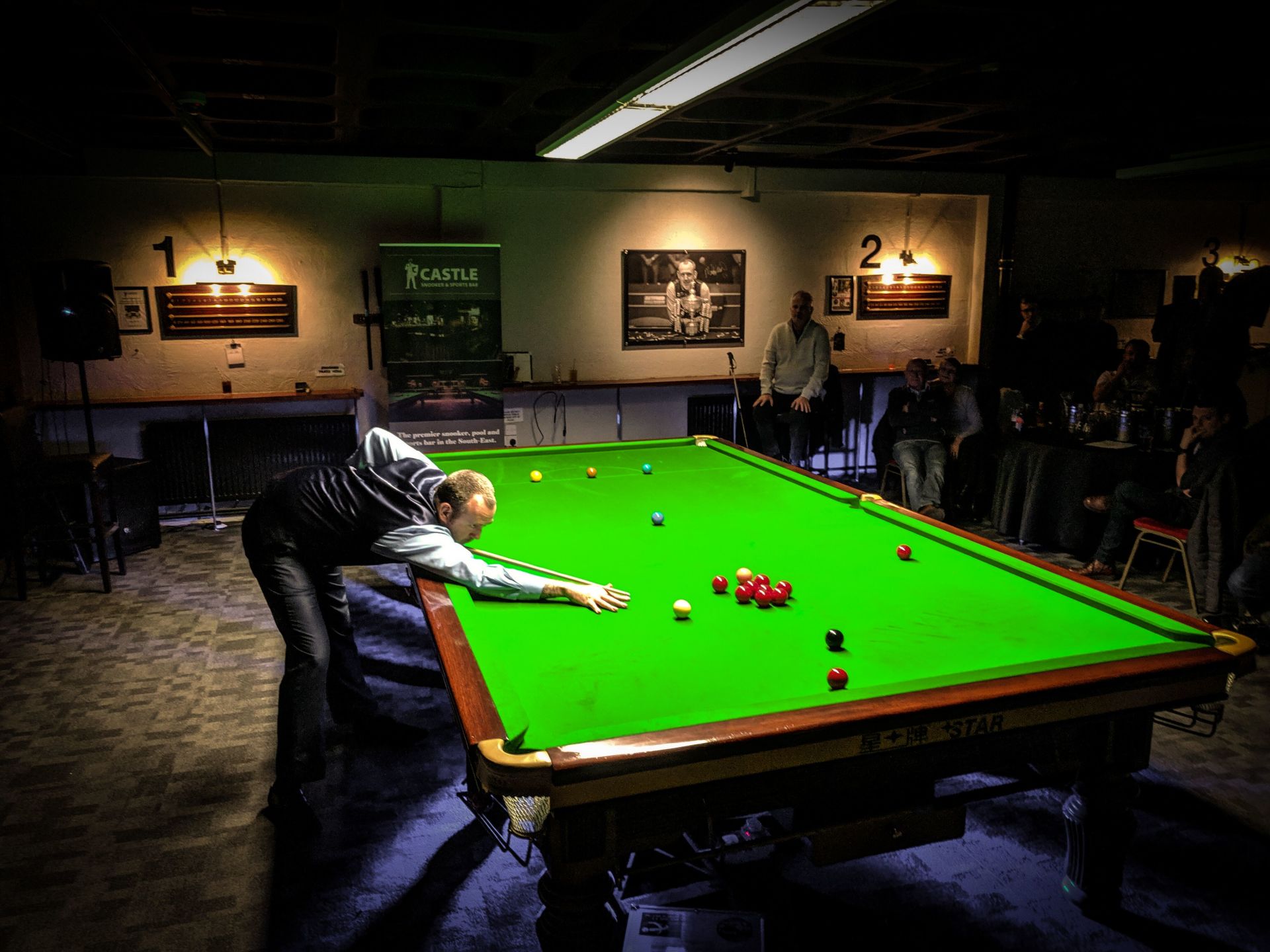 Mark Williams Exhibition Castle Snooker & Sports Bar Brighton