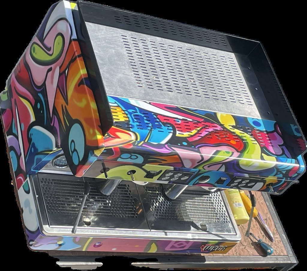 Wrapped Espresso Machine  — DXMA Designs In Bargo, NSW