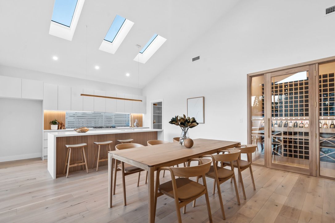 Coastline Builders & Designers kitchen skylights high ceilings