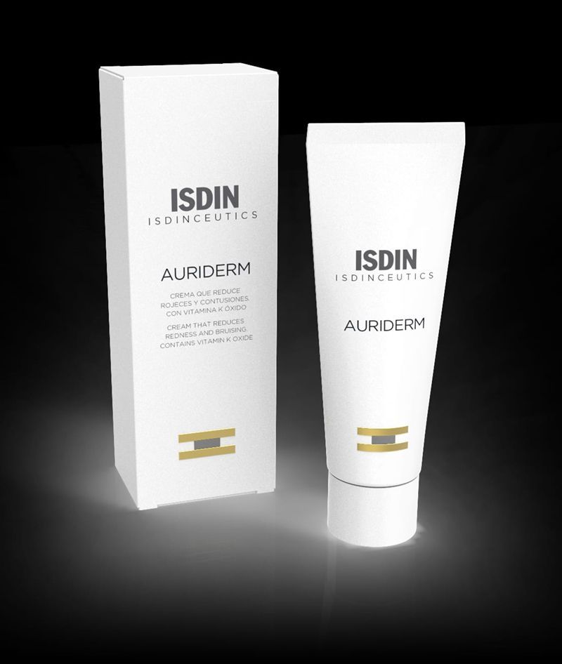 packaging for a product called ISDIN AURIDERM