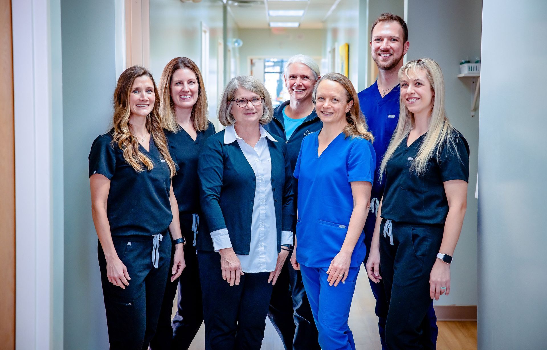 Pediatricians and staff at Carolina Pediatrics of Wilmington, NC