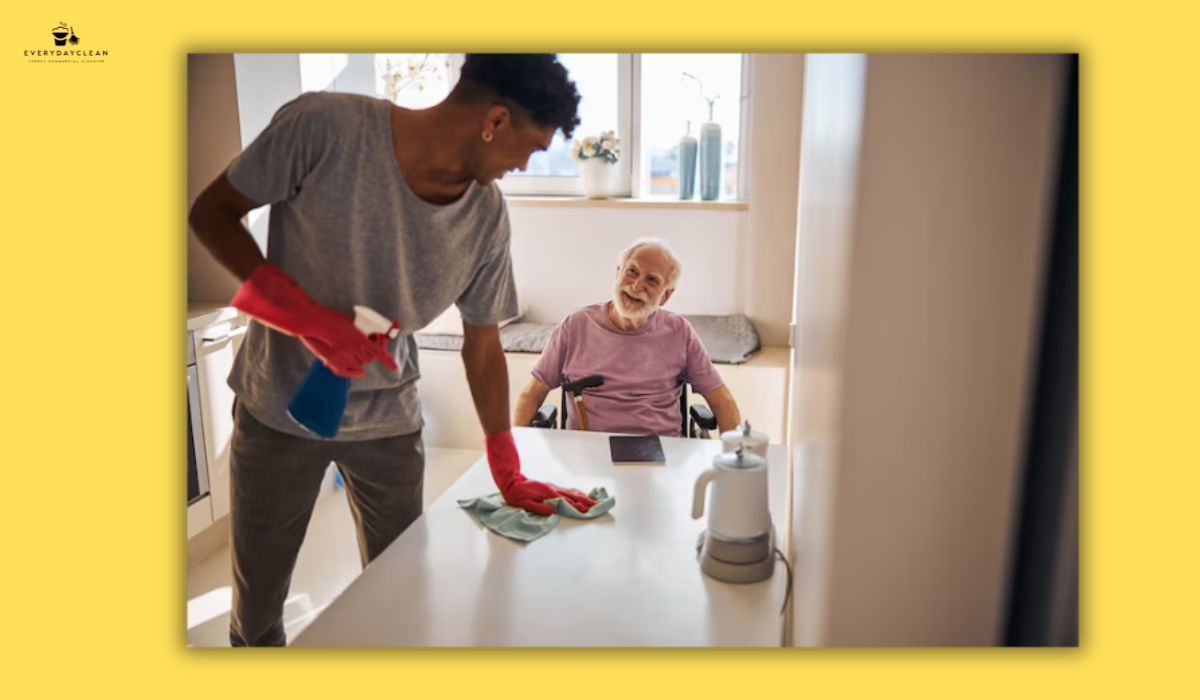 NDIS-supported living cleaning service