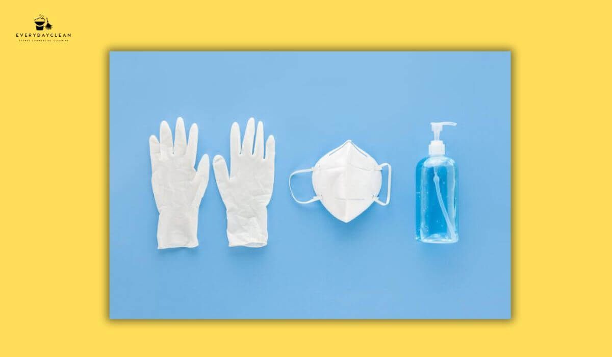 PPE safety cleaning gloves
