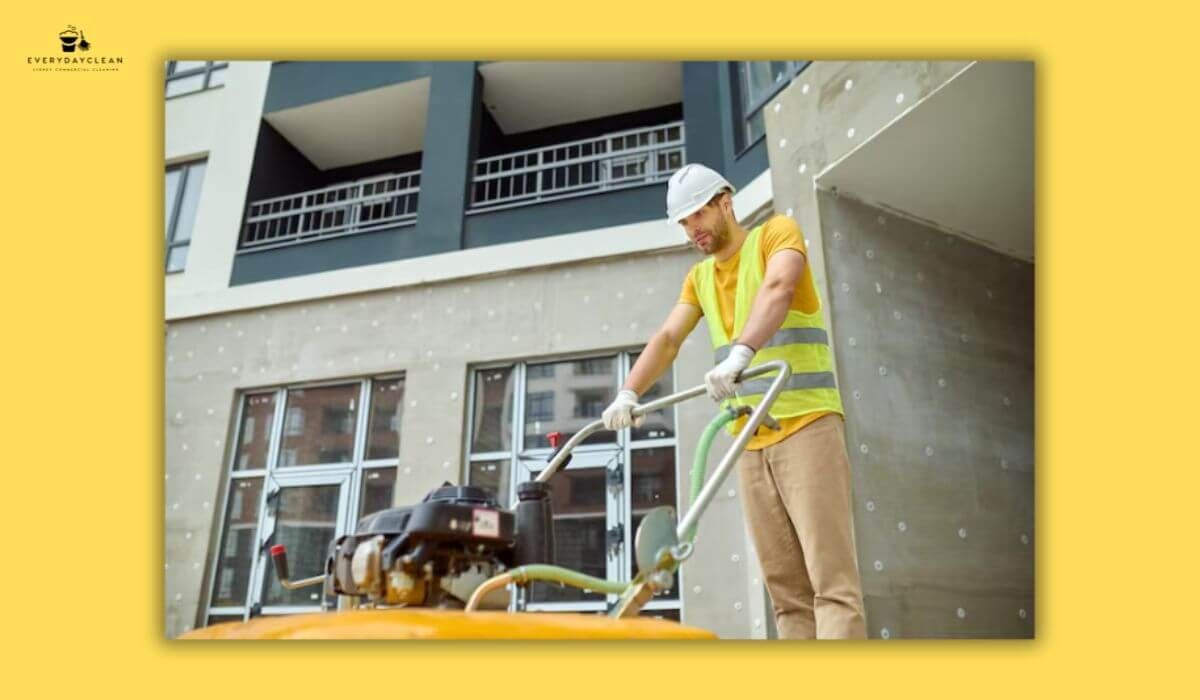 apartment building cleaning