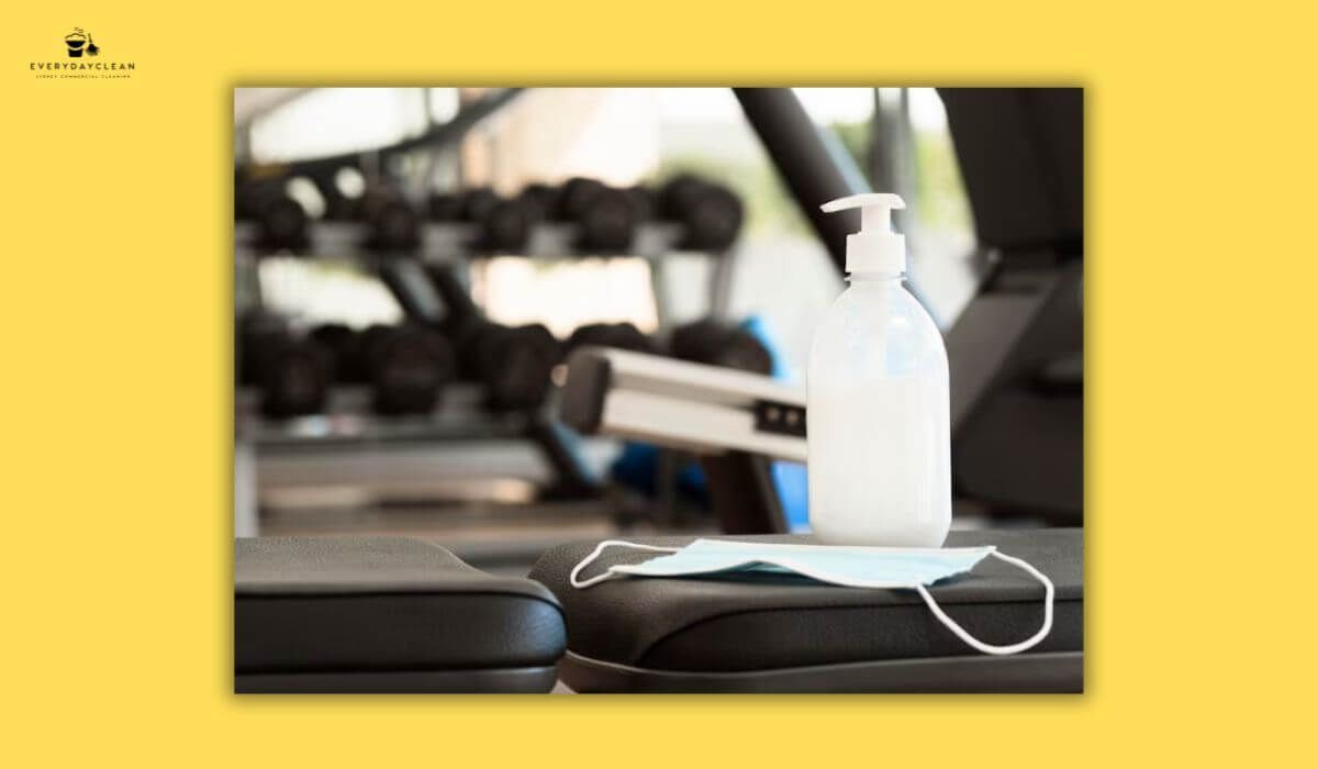 bacteria on fitness equipment