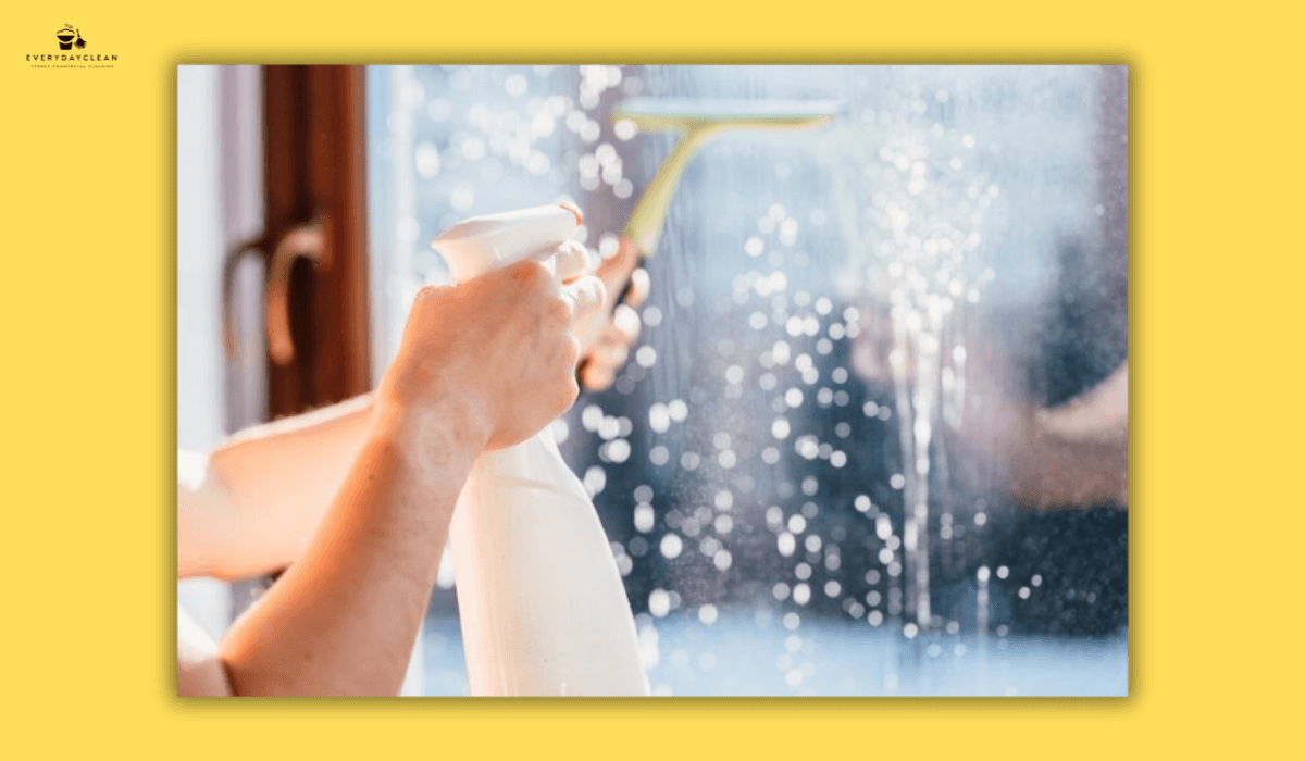 baking soda paste cleaning window track