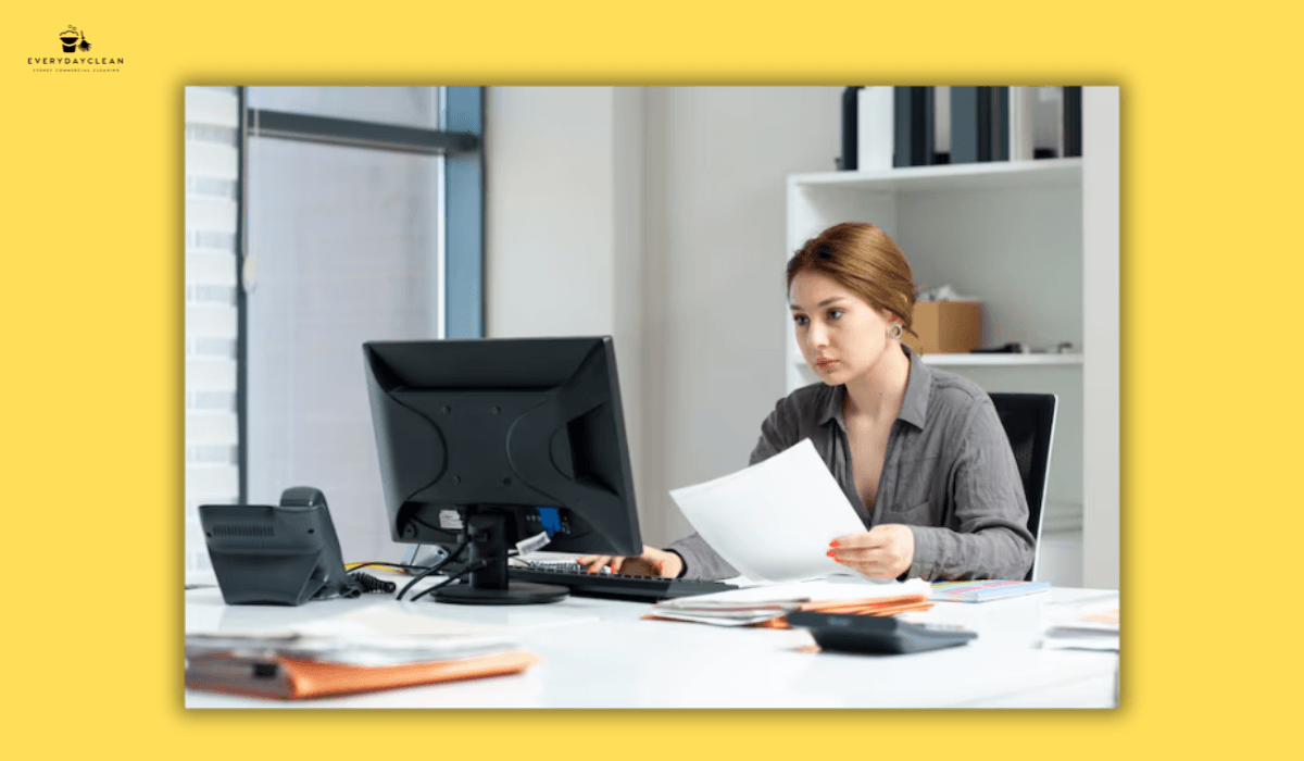 bookkeeping workspace desk documents