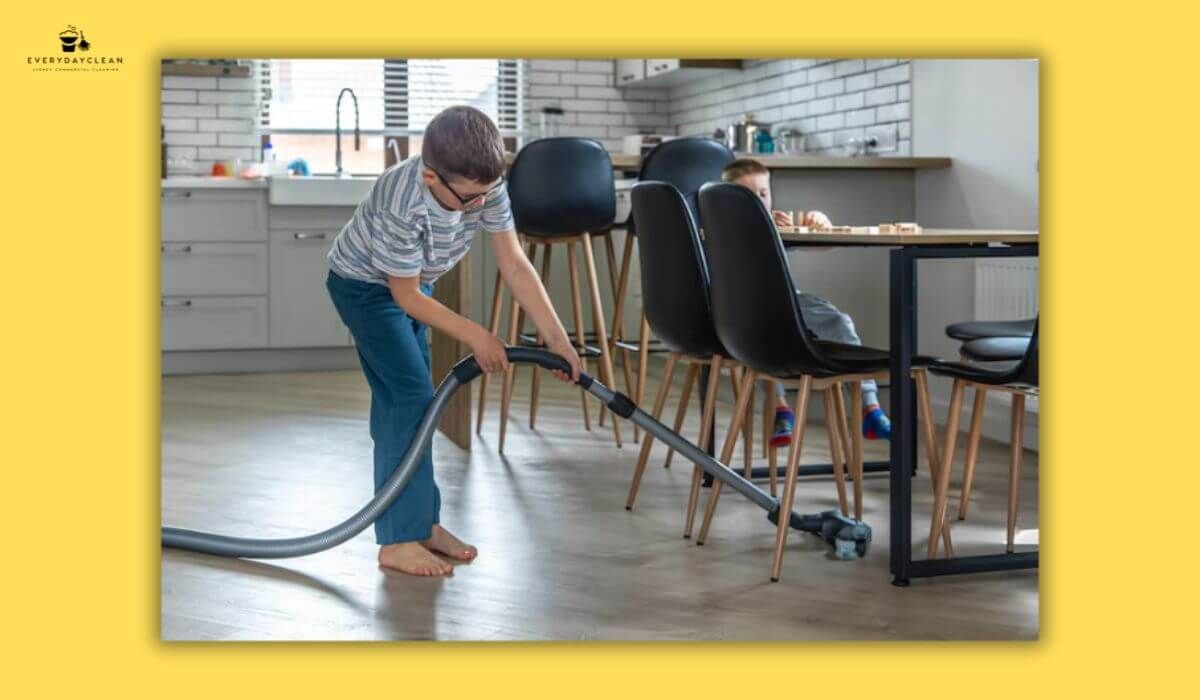 cleaning daycare tables chairs