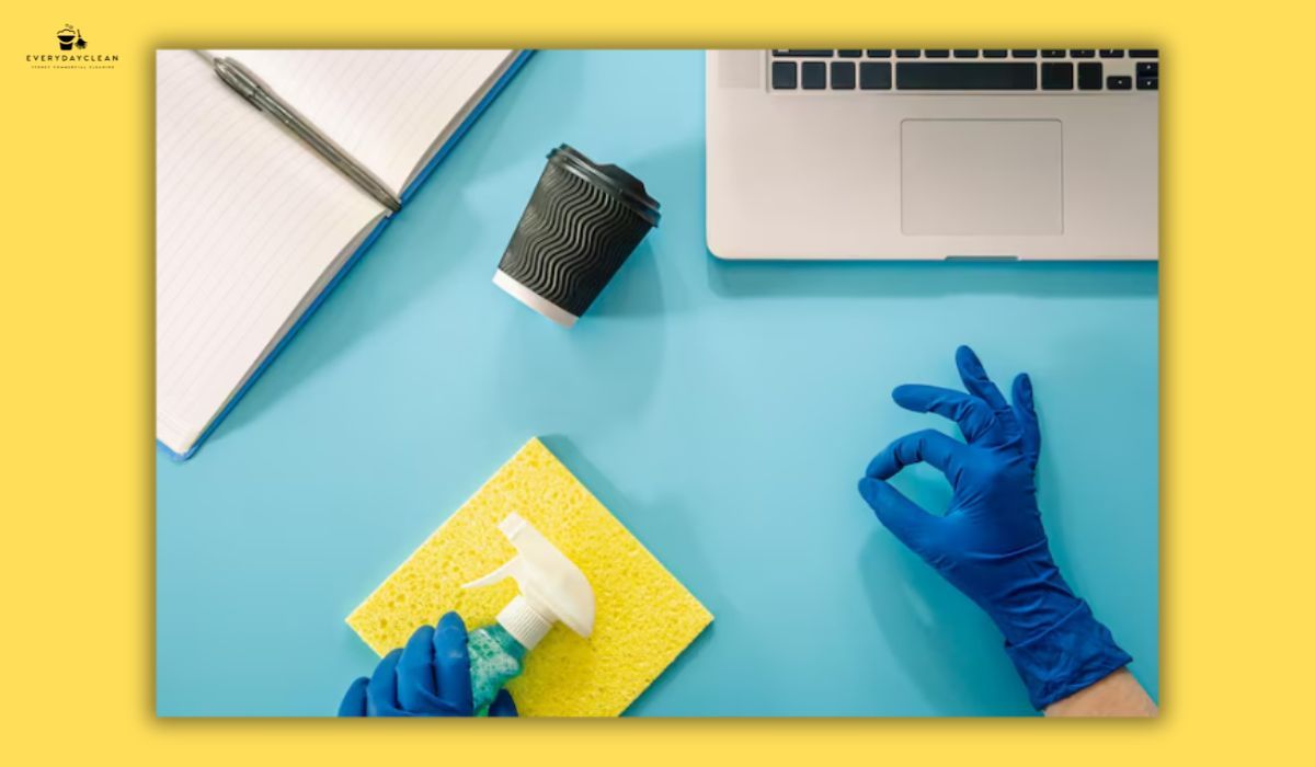 cleaning service quote paperwork desk