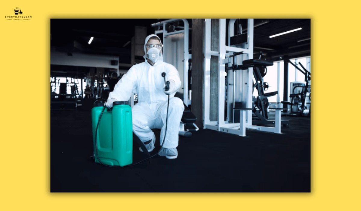 disinfectant spray gym