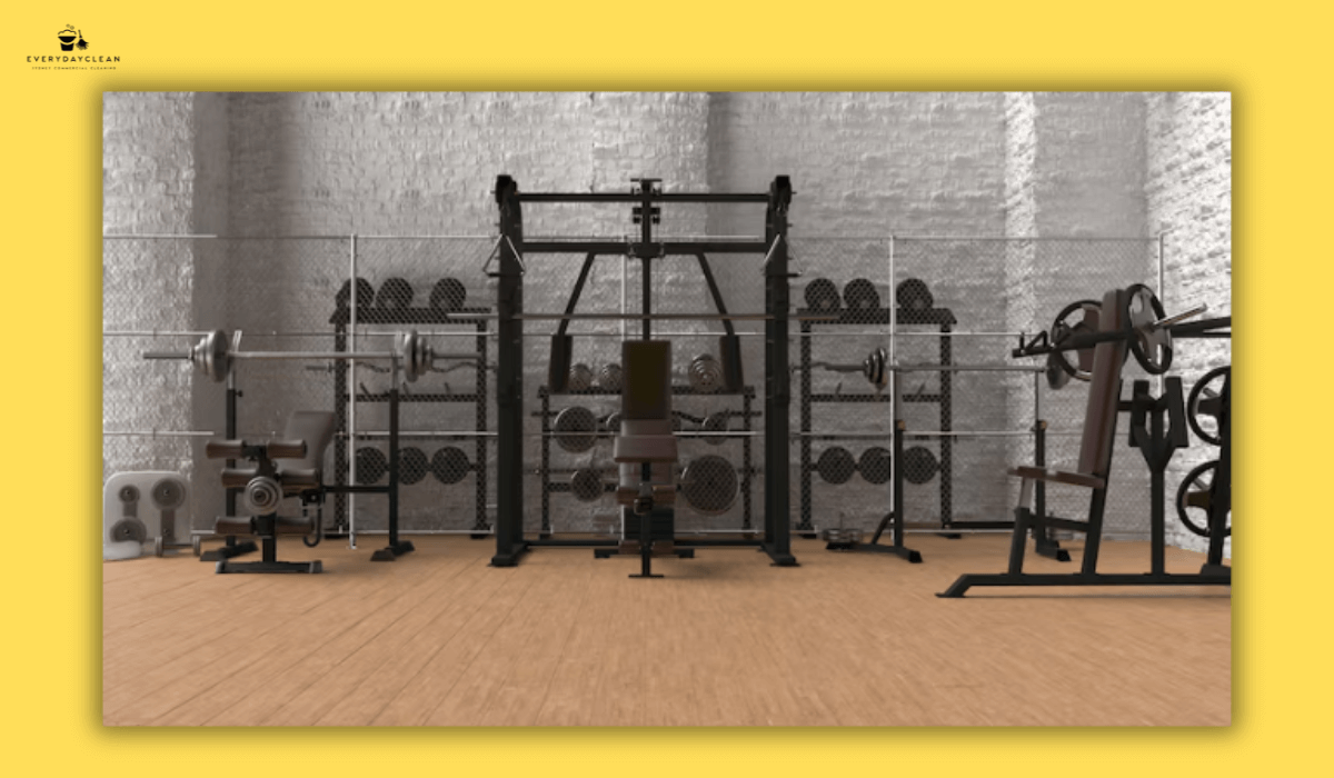 disinfecting gym floor