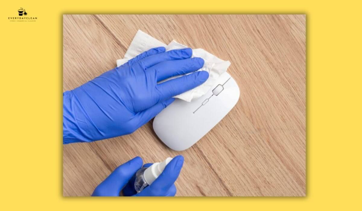 disinfecting high touch surfaces